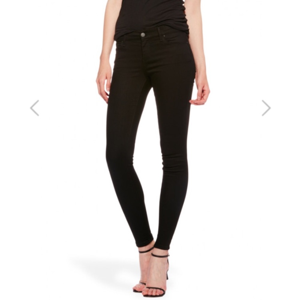 Mott & Bow mid rise skinny black jeans